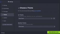 Choose from scores of community made themes