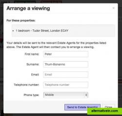 And when you've found the perfect place, arranging a viewing is very easy!