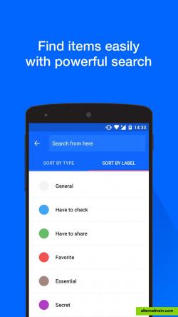 Searching of your items in Basket for Android