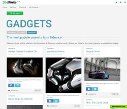 Popular gadgets links on behance