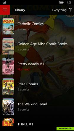 Library - Cover the comic book reader for windows