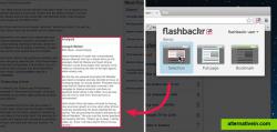 Use the flashbackr webclipper to capture and organise webclips and bookmarks.