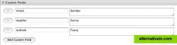 Custom fields