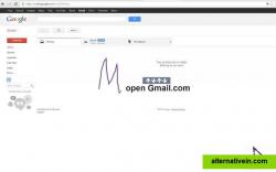 Gesture to Open Gmail