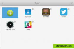 Webby interface to add/remove apps