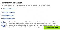 Network Drive Integration