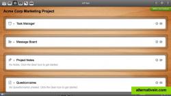 Project Managment - Manage each project on a single page and simplify how you stay organized.