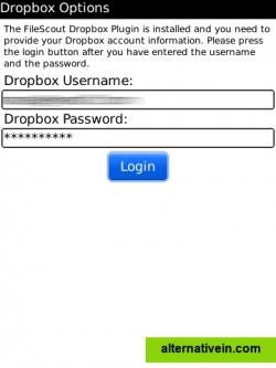 DropBox Username+PW