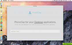 WebDGap running on Mac OS X El Capitan v10.11