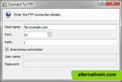 Connect to FTP