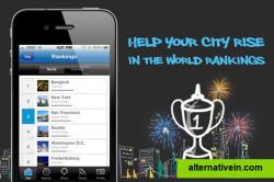 Help your city rise in the world rankings