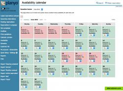 Quick setup - easily set your availability for each time unit