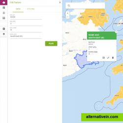 The Mapbuilder offers a free GIS tool to edit (geographical) data like a pro.