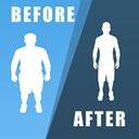 weight tracker - before after photos and bmi icon