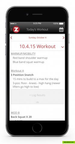Members can quickly check the day's workout, log their results and view your community leaderboard conveniently from their mobile device