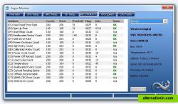 SMART Status: Overview of disk drive S.M.A.R.T. attributes