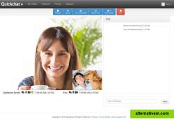 Quickchat lets you have a realtime HD-video chat with anyone right in your web browser. There is no application or plugin to download and install. It is the fastest way to start talking to anyone using a computer.