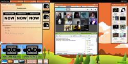 Create you own chat room or open multiple rooms at once. All chat rooms are dragable.