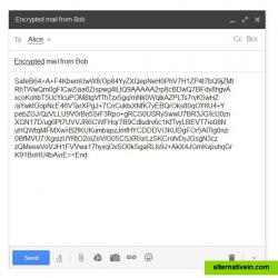 Secure mailing in GMail with SafeNotes encryption