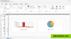 Edit spreadsheets online with Excel-compatible interface