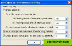 EuroOffice Adaptive Interface