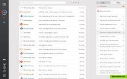 Inbox view - to do list on right