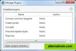 The plugin manager where plugins are installed and removed.