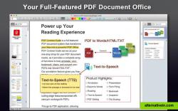 Packed with all the essential PDF tools, your Mac becomes the office when it comes with PDF Connect Suite. 