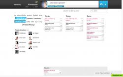 The visual task management Kanban table view. You can assign tasks to single or multiple users.