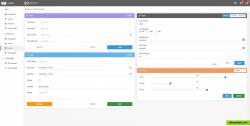 Dashboard build on Webix UI Framework