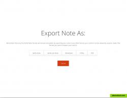 Note Export