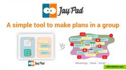A JayPad help separate relevant information from not-so-relevant information.