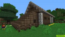 A house built in Minecraft