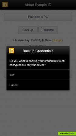You can back-up your stored credentials to an encrypted file and copy it somewhere for safe keeping.