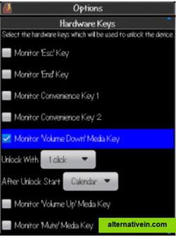 Options Hardware-Keys