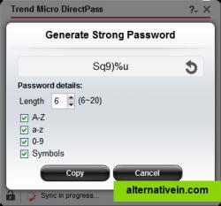 A secure password generator.