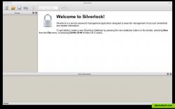 Silverlock main window on Mac OS X