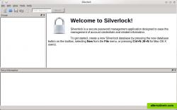 Silverlock main window on Kubuntu (Linux)