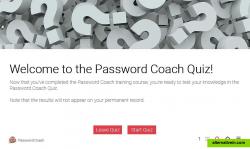 Test your knowledge of the Password Coach routine and password security in the world's first password quiz (not as dull as it sounds)