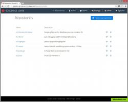 Browse repositories