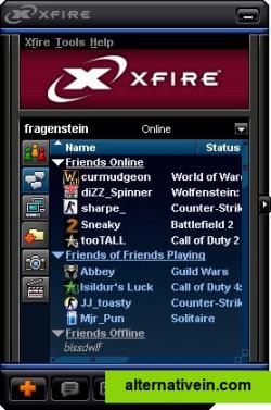 Xfire Client Window