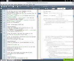 Texmaker 3.0 at work on Gnome 3