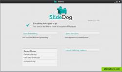 SlideDog Startup Screen