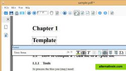 edit texts and images in PDF