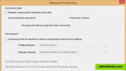 protect PDF with password