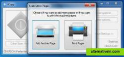 Add More Pages Dialog