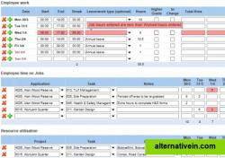 Online Timesheet - Design your own timesheets (Hybrid)