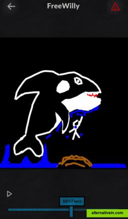 Free Willy video which can be found on the ChalkStory Global page.