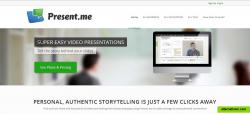 Super easy video presentations. Tell the story behind your slides