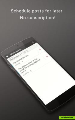 SocialCamp: schedule tweets and posts to send them later - without subscription